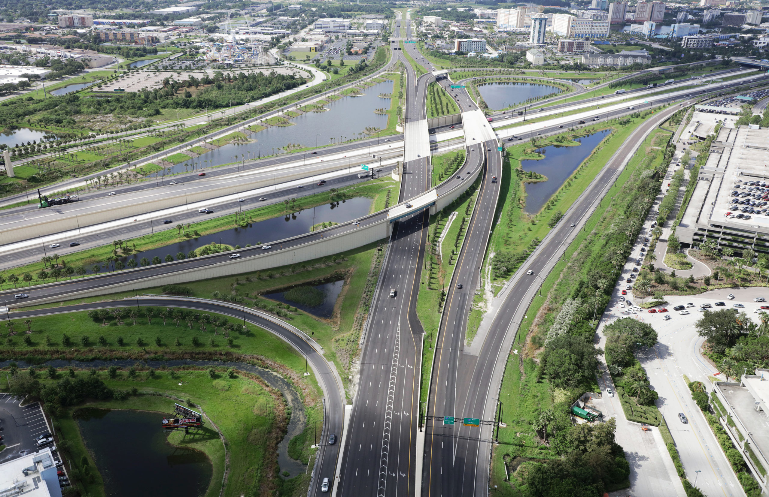 Kirkman Road Interchange Construction Complete, I-4 Express Opening Soon