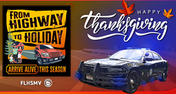 Don’t be a Turkey; Drive Safe and Arrive Alive this Thanksgiving!